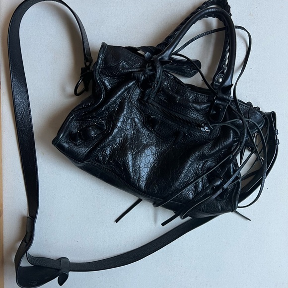 Balenciaga Handbags - Balenciaga Classic City S Spike Hardware Black